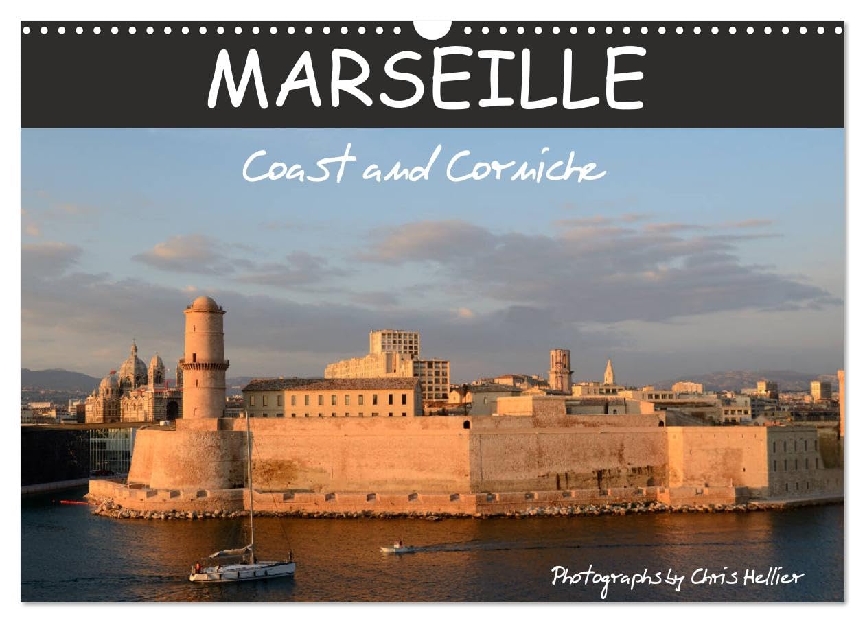 Marseille Coast and Corniche (Wall Calendar 2026 DIN A3 landscape), CALVENDO 12 Month Wall Calendar: A photographic ride along Marseille's spectacular coastal road. Leisure, Home & Garden