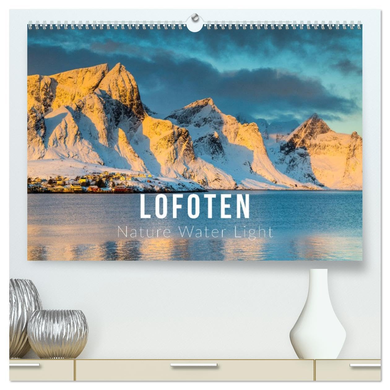 Lofoten. Nature Water Light (High Quality Premium Wall Calendar 2026 DIN A2 landscape),CALVENDO 12 Month Wall Calendar: Breathtaking landscapes of the Lofoten Islands Leisure, Home & Garden