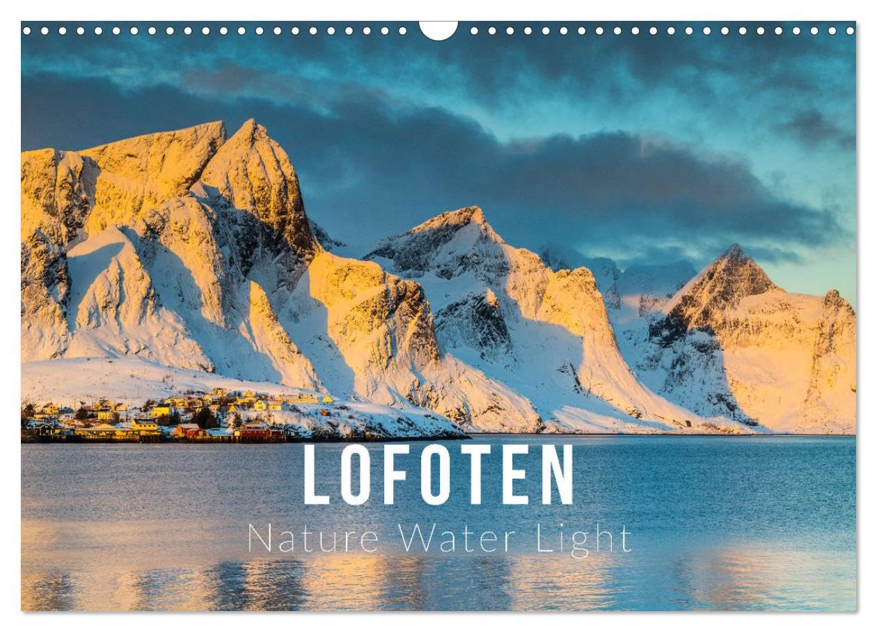 Lofoten. Nature Water Light (Wall Calendar 2026 DIN A3 landscape), CALVENDO 12 Month Wall Calendar: Breathtaking landscapes of the Lofoten Islands Leisure, Home & Garden