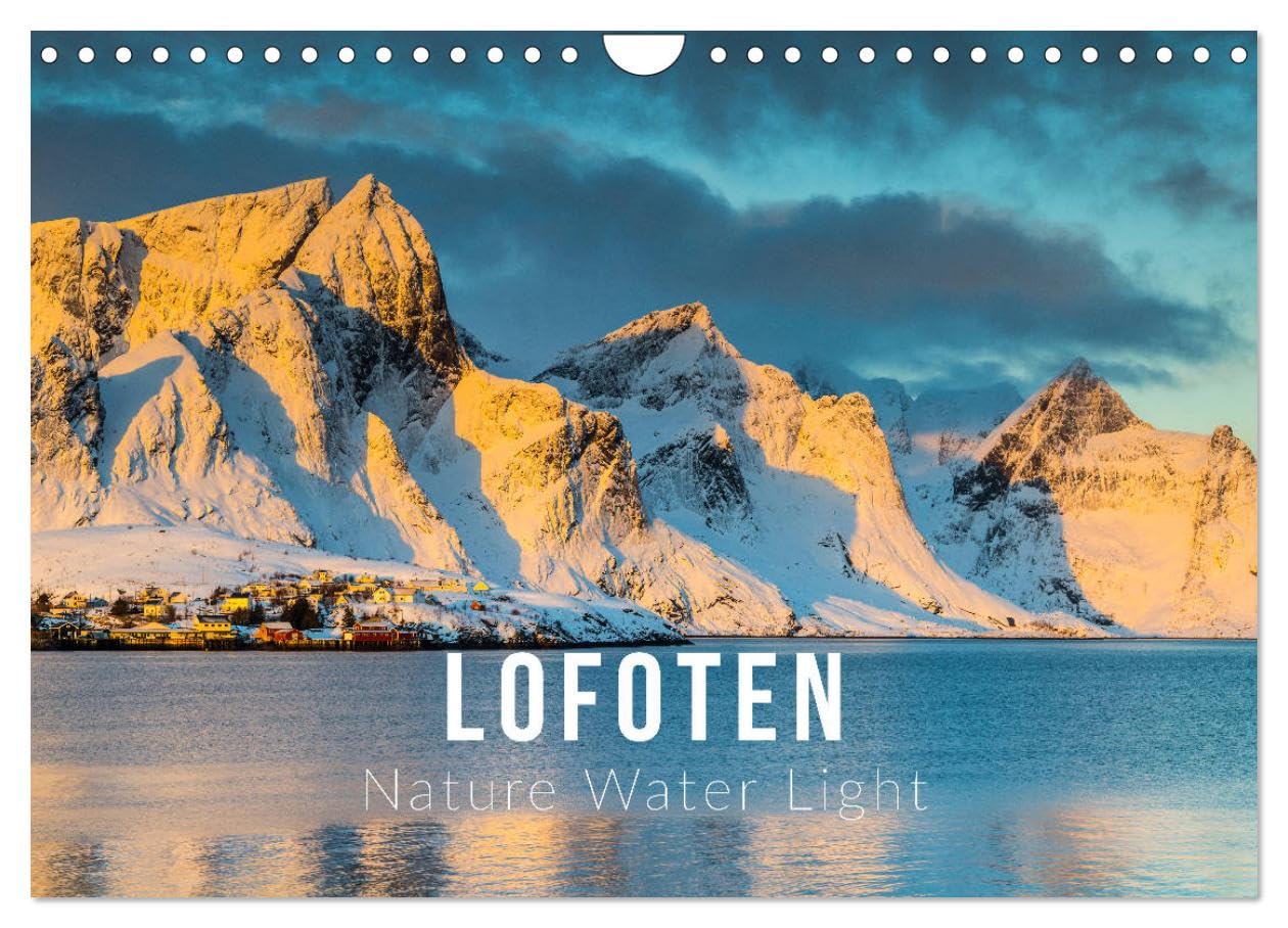 Lofoten. Nature Water Light (Wall Calendar 2026 DIN A4 landscape), CALVENDO 12 Month Wall Calendar: Breathtaking landscapes of the Lofoten Islands Leisure, Home & Garden