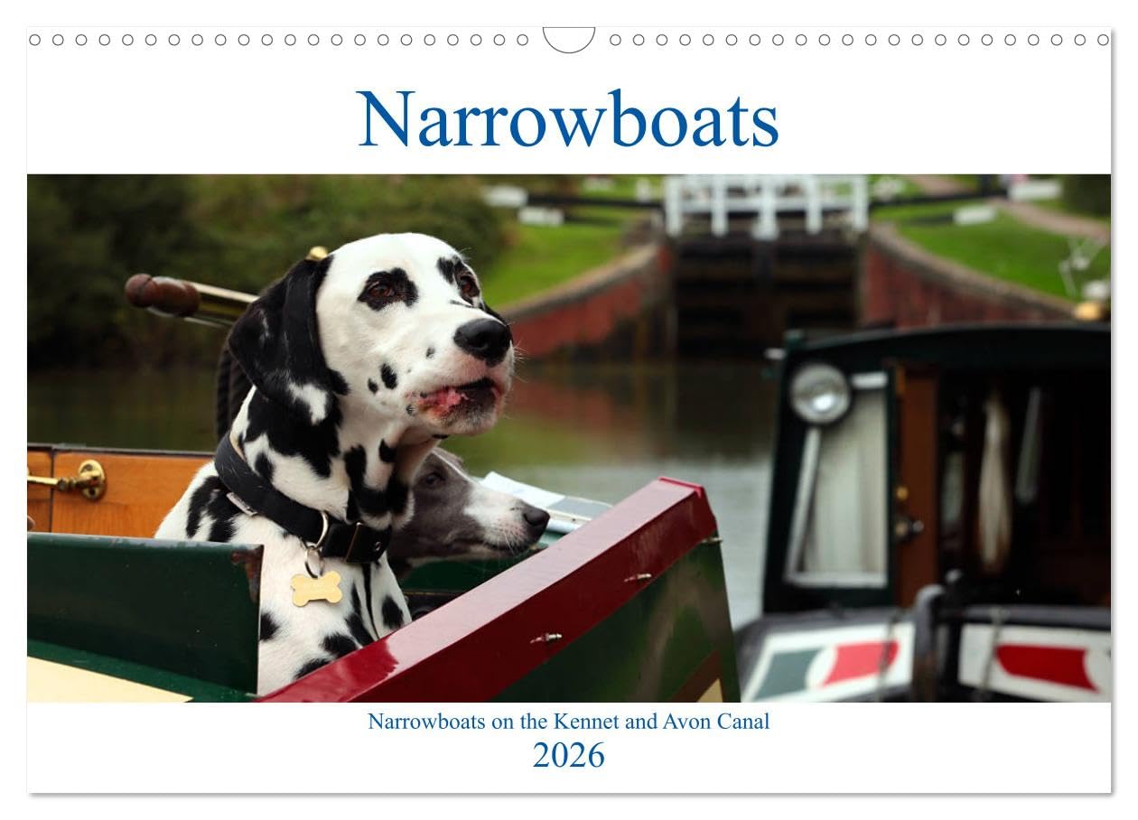 Narrowboats (Wall Calendar 2026 DIN A3 landscape), CALVENDO 12 Month Wall Calendar: Narrowboats on the Kennet and Avon Canal Leisure, Home & Garden