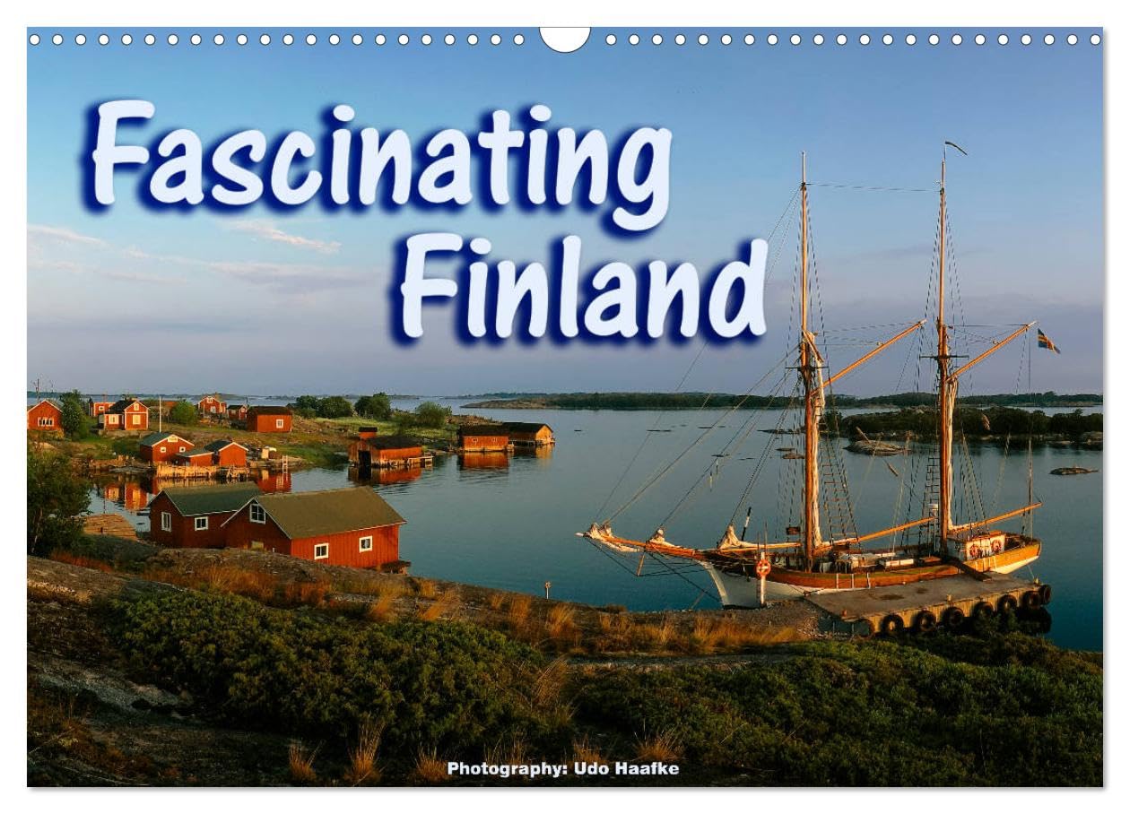 Fascinating Finland (Wall Calendar 2026 DIN A3 landscape), CALVENDO 12 Month Wall Calendar: Impressions from Finland's woods, lakes and cities Leisure, Home & Garden