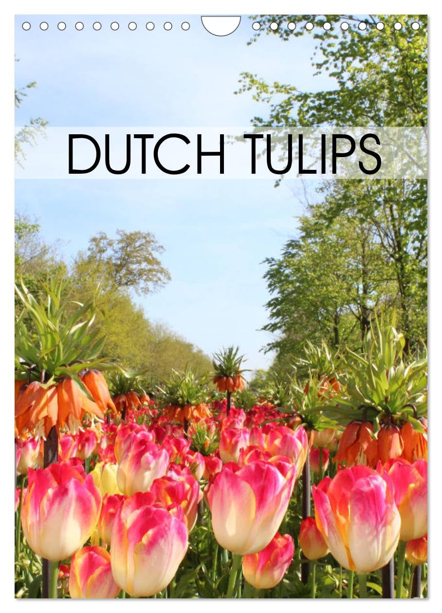 Dutch Tulips (Wall Calendar 2026 DIN A4 portrait), CALVENDO 12 Month Wall Calendar: Beautiful tulips, up close and in the landscape. Social Sciences