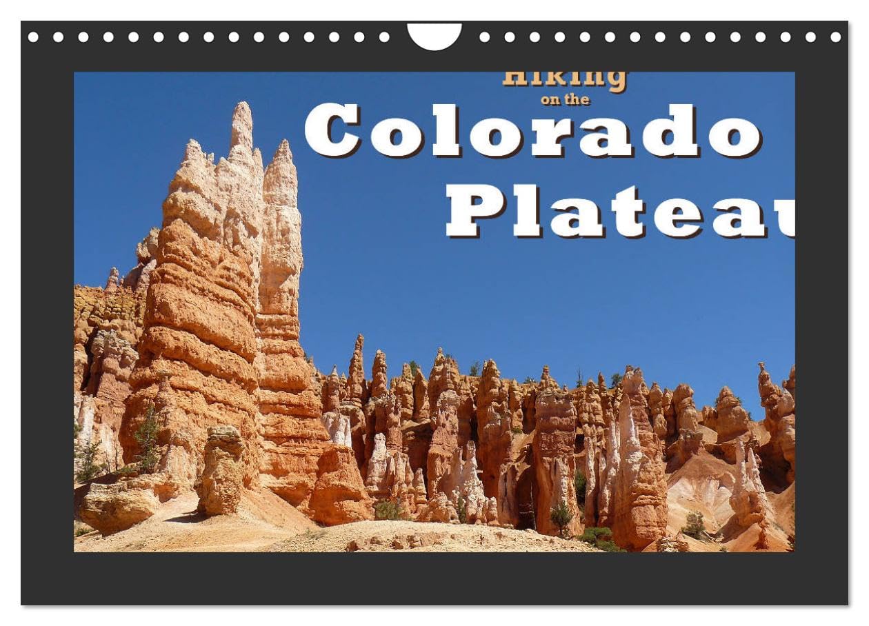Hiking on the Colorado Plateau (Wall Calendar 2026 DIN A4 landscape), CALVENDO 12 Month Wall Calendar: On foot, on horseback and by car through the National Parks of Arizona and Utah Film, Art & Culture