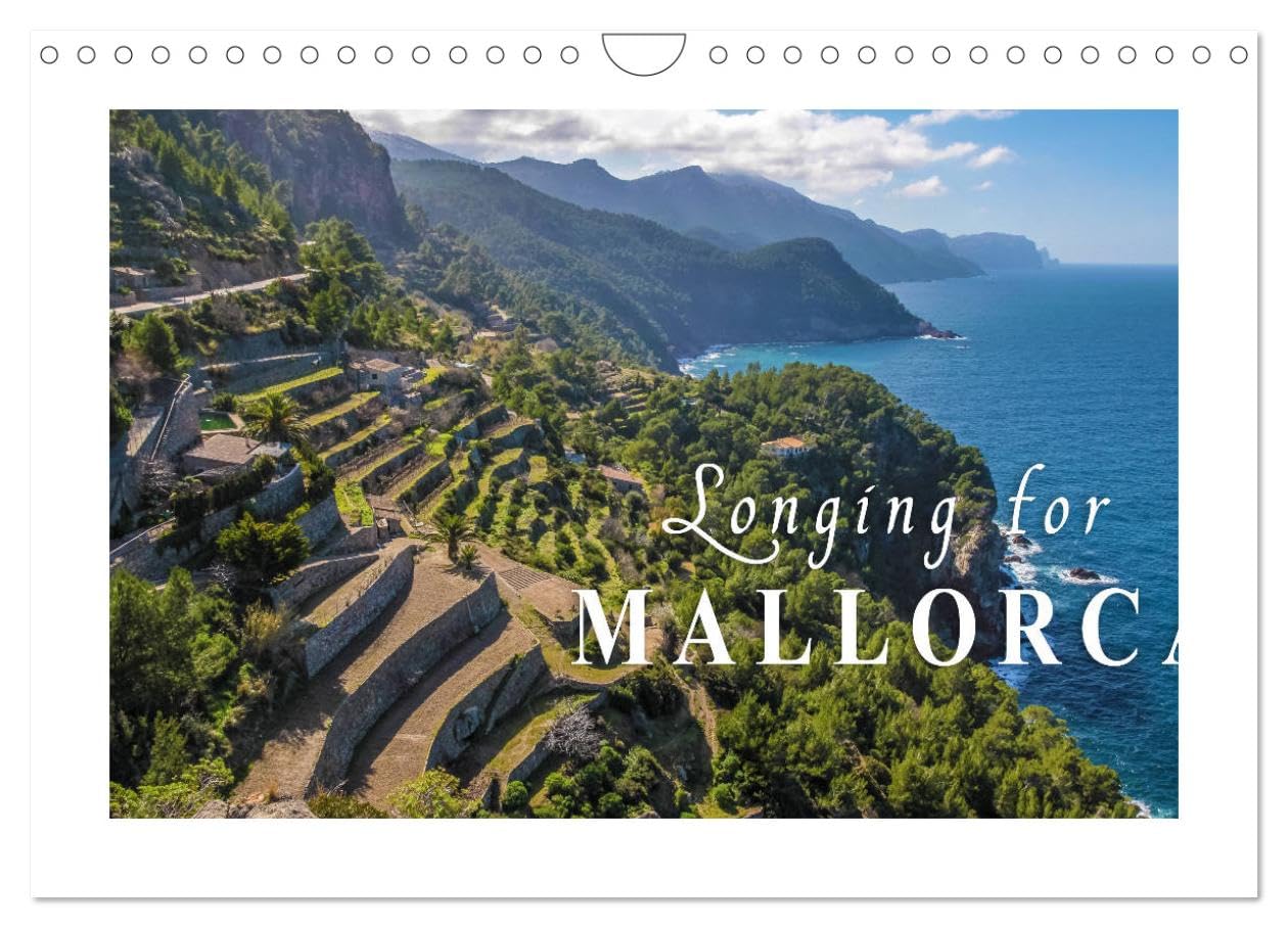 Longing for Mallorca (Wall Calendar 2026 DIN A4 landscape), CALVENDO 12 Month Wall Calendar: Rediscover the beautiful Balearic Island Film, Art & Culture