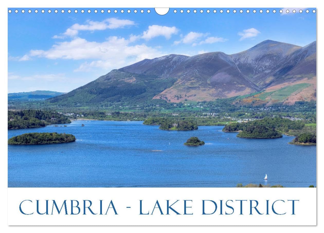Cumbria - Lake District (Wall Calendar 2026 DIN A3 landscape), CALVENDO 12 Month Wall Calendar: This photo calendar of the Lake District shows you ... greenest countryside and grandest views. Leisure, Home & Garden