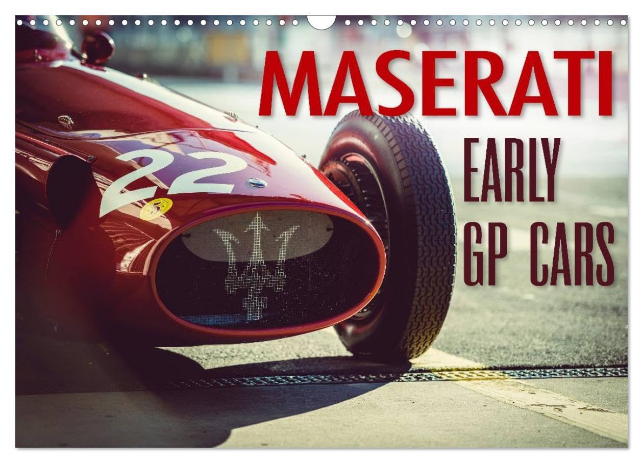 Maserati - Early GP Cars (Wall Calendar 2026 DIN A3 landscape), CALVENDO 12 Month Wall Calendar: The early GP race cars of Maserati Books
