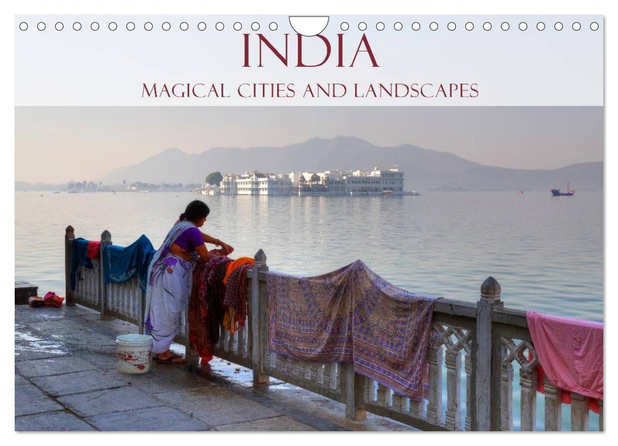 India - Magical Cities and Landscapes (Wall Calendar 2026 DIN A4 landscape), CALVENDO 12 Month Wall Calendar: A photo journey from North to South of fascinating India. Leisure, Home & Garden