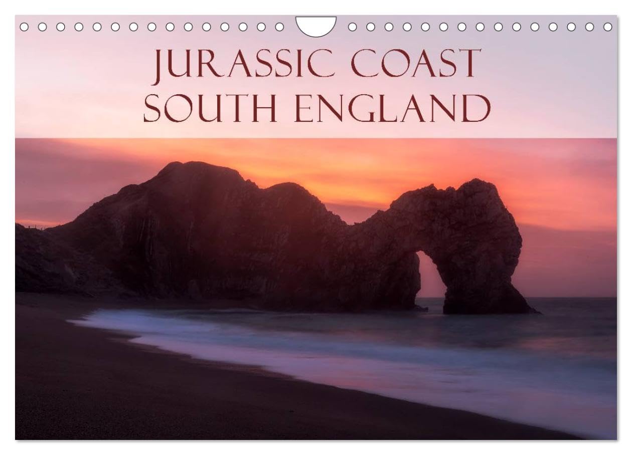 Jurassic Coast South England (Wall Calendar 2026 DIN A4 landscape), CALVENDO 12 Month Wall Calendar: Sweeping beaches, dramatic cliffs, blustery ... is the Jurassic Coast in the South of England Leisure, Home & Garden