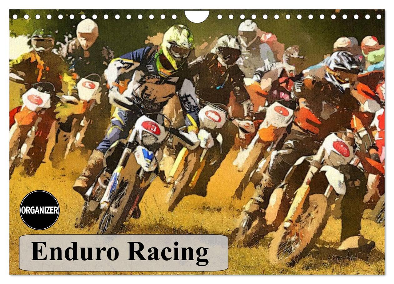 Enduro Racing (Wall Calendar 2026 DIN A4 landscape), CALVENDO 12 Month Wall Calendar: The Calendar for the Enduro enthusiast Leisure & Fun