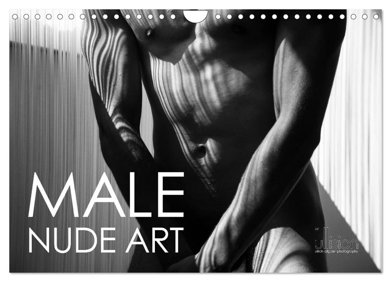 Male Nude Art (Wall Calendar 2026 DIN A4 landscape), CALVENDO 12 Month Wall Calendar: Stylish men - Nude art in an aesthetic abstraction of lines and bodies Social Sciences