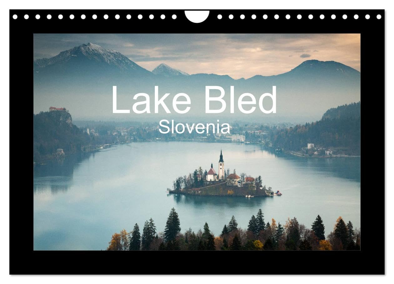 Lake Bled Slovenia (Wall Calendar 2026 DIN A4 landscape), CALVENDO 12 Month Wall Calendar: The beauty of Lake Bled in Slovenia. Photography