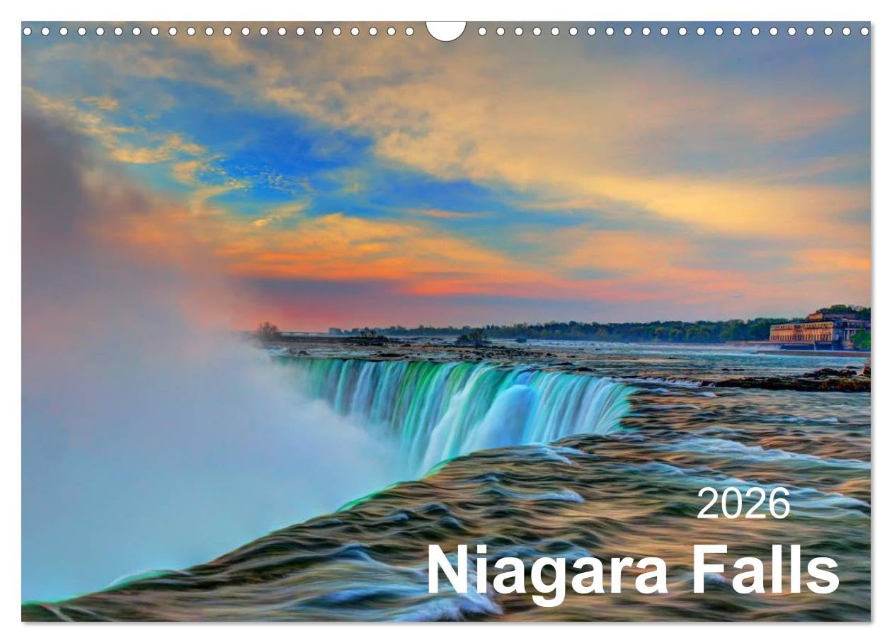 Niagara Falls 2026 (Wall Calendar 2026 DIN A3 landscape), CALVENDO 12 Month Wall Calendar: Captivating photos from the Niagara Falls region. Leisure, Home & Garden