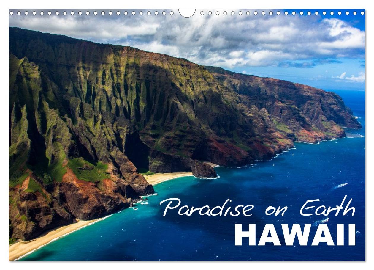 Paradise on Earth HAWAII (Wall Calendar 2026 DIN A3 landscape), CALVENDO 12 Month Wall Calendar: Atmospheric calendar with impressions from Hawaii Film, Art & Culture
