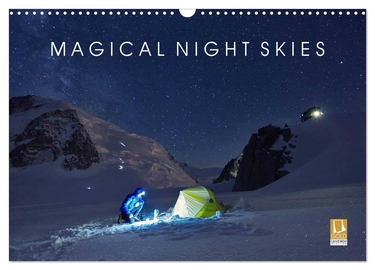 Magical Night Skies (Wall Calendar 2026 DIN A3 landscape), CALVENDO 12 Month Wall Calendar: An enchanting journey under the starry skies of the Alps Film, Art & Culture