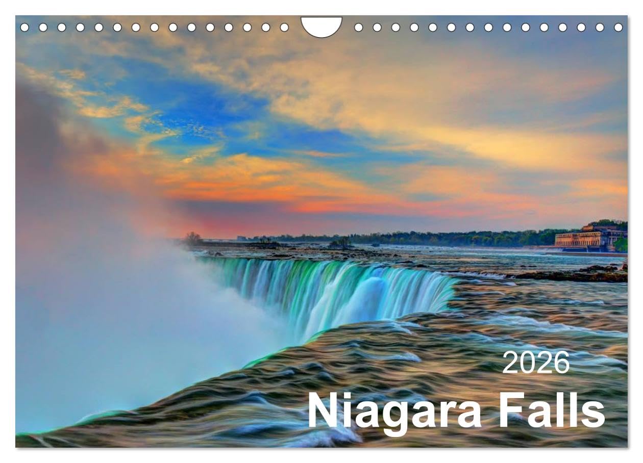 Niagara Falls 2026 (Wall Calendar 2026 DIN A4 landscape), CALVENDO 12 Month Wall Calendar: Captivating photos from the Niagara Falls region. Leisure, Home & Garden