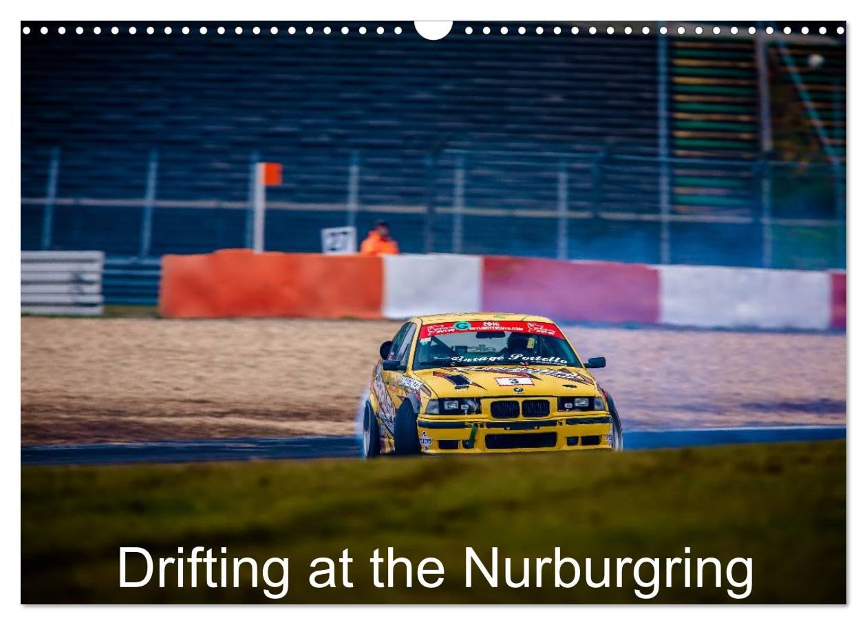 Drifting at the Nurburgring (Wall Calendar 2026 DIN A3 landscape), CALVENDO 12 Month Wall Calendar: Calendar with photos from the Nurburgring drift cup Photography