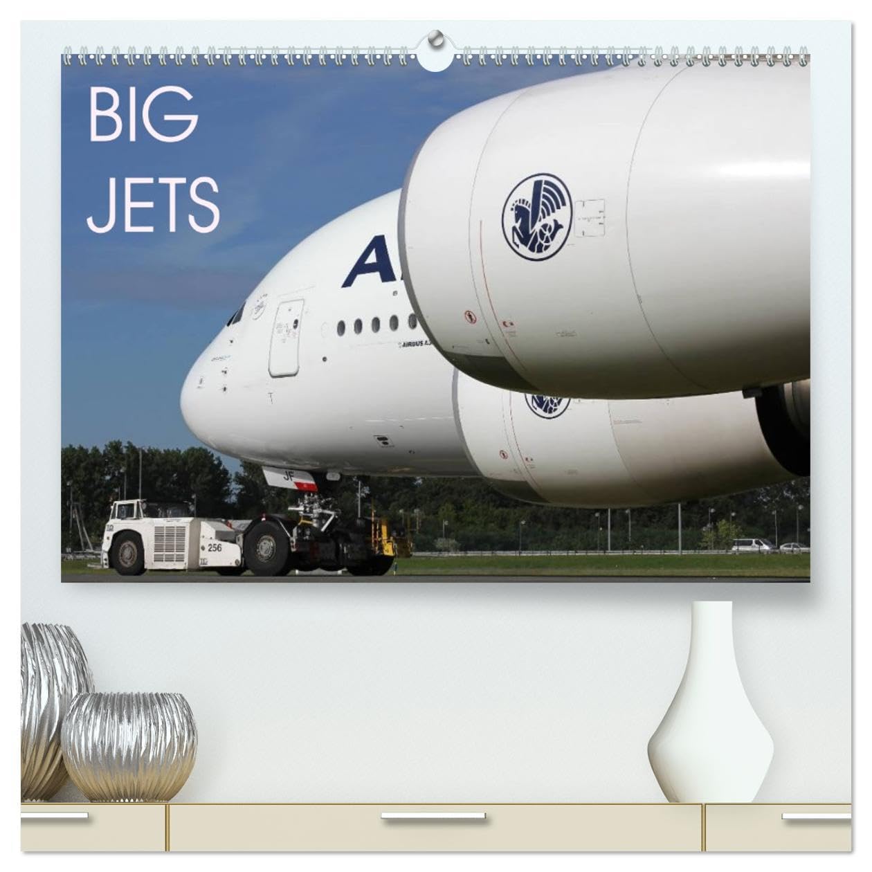 Big Jets (High Quality Premium Wall Calendar 2026 DIN A2 landscape),CALVENDO 12 Month Wall Calendar: Images of widebody aircraft from the world's airlines Books