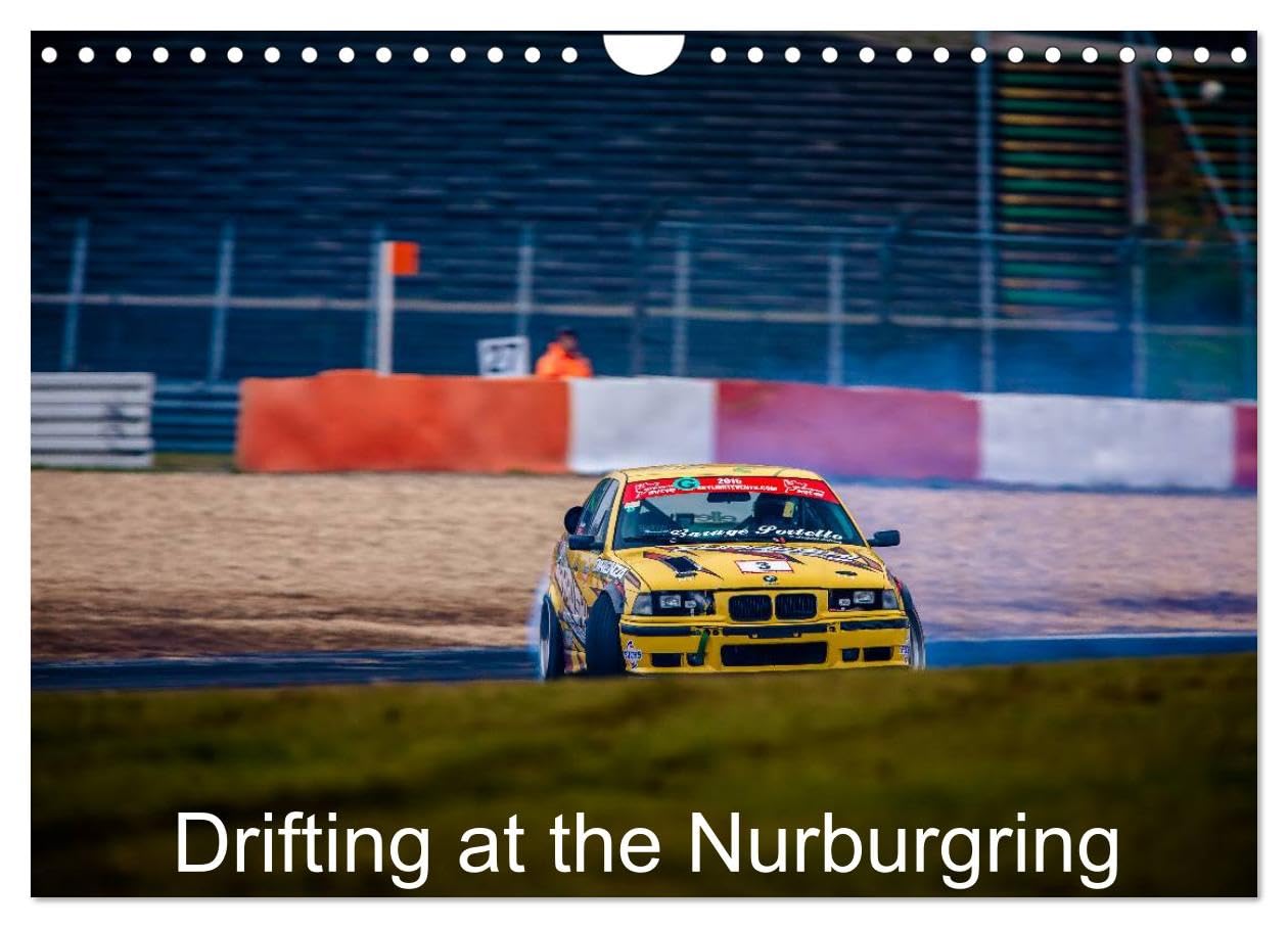 Drifting at the Nurburgring (Wall Calendar 2026 DIN A4 landscape), CALVENDO 12 Month Wall Calendar: Calendar with photos from the Nurburgring drift cup Photography