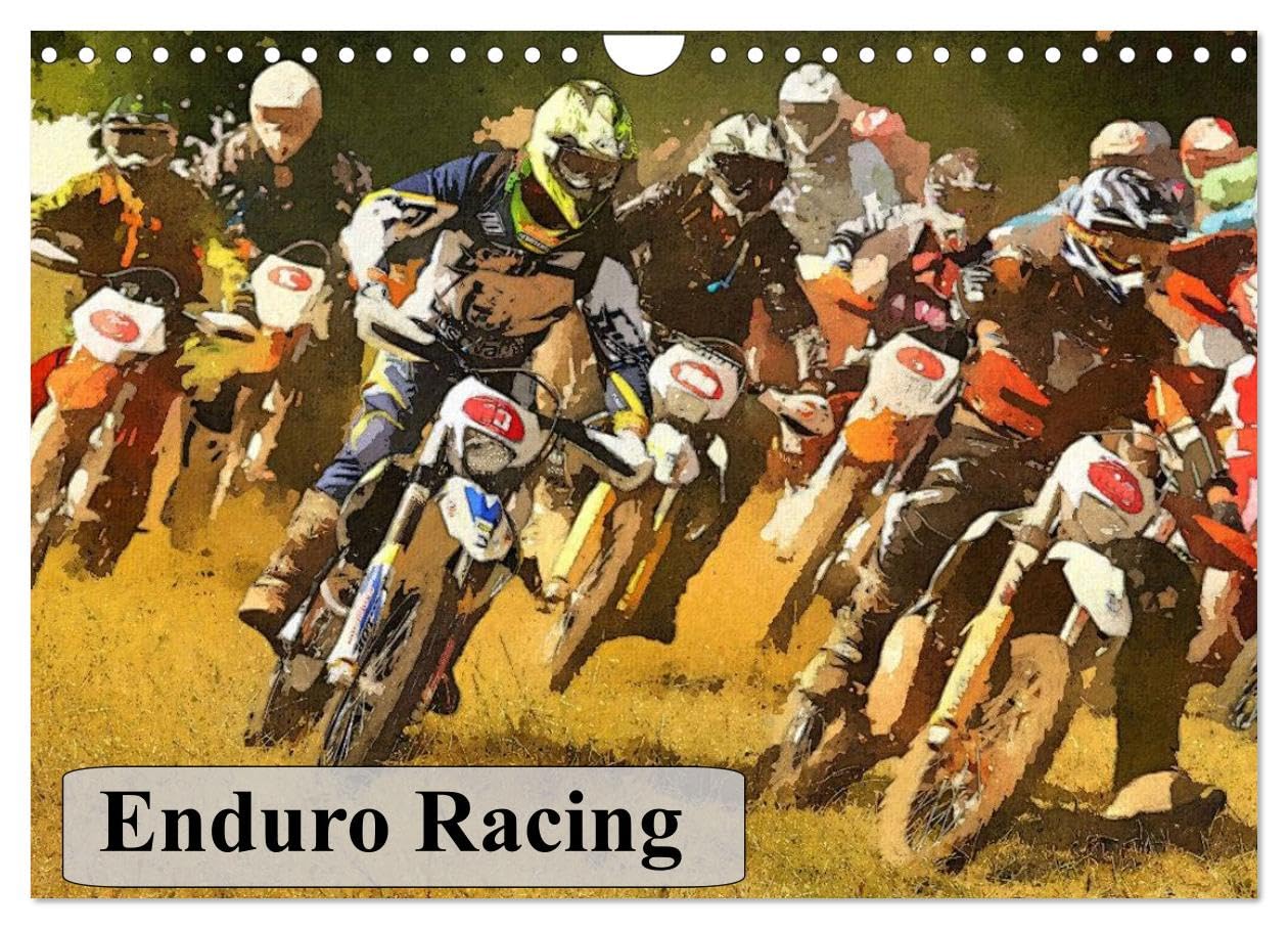 Enduro Racing (Wall Calendar 2026 DIN A4 landscape), CALVENDO 12 Month Wall Calendar: The Calendar for the Enduro enthusiast Leisure & Fun