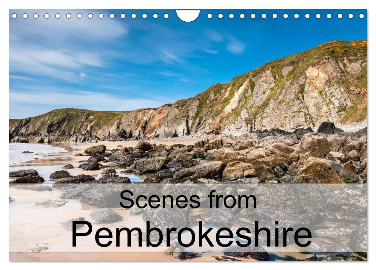 Scenes from Pembrokeshire (Wall Calendar 2026 DIN A4 landscape), CALVENDO 12 Month Wall Calendar: Beautiful scenes from Pembrokeshire in West Wales Books