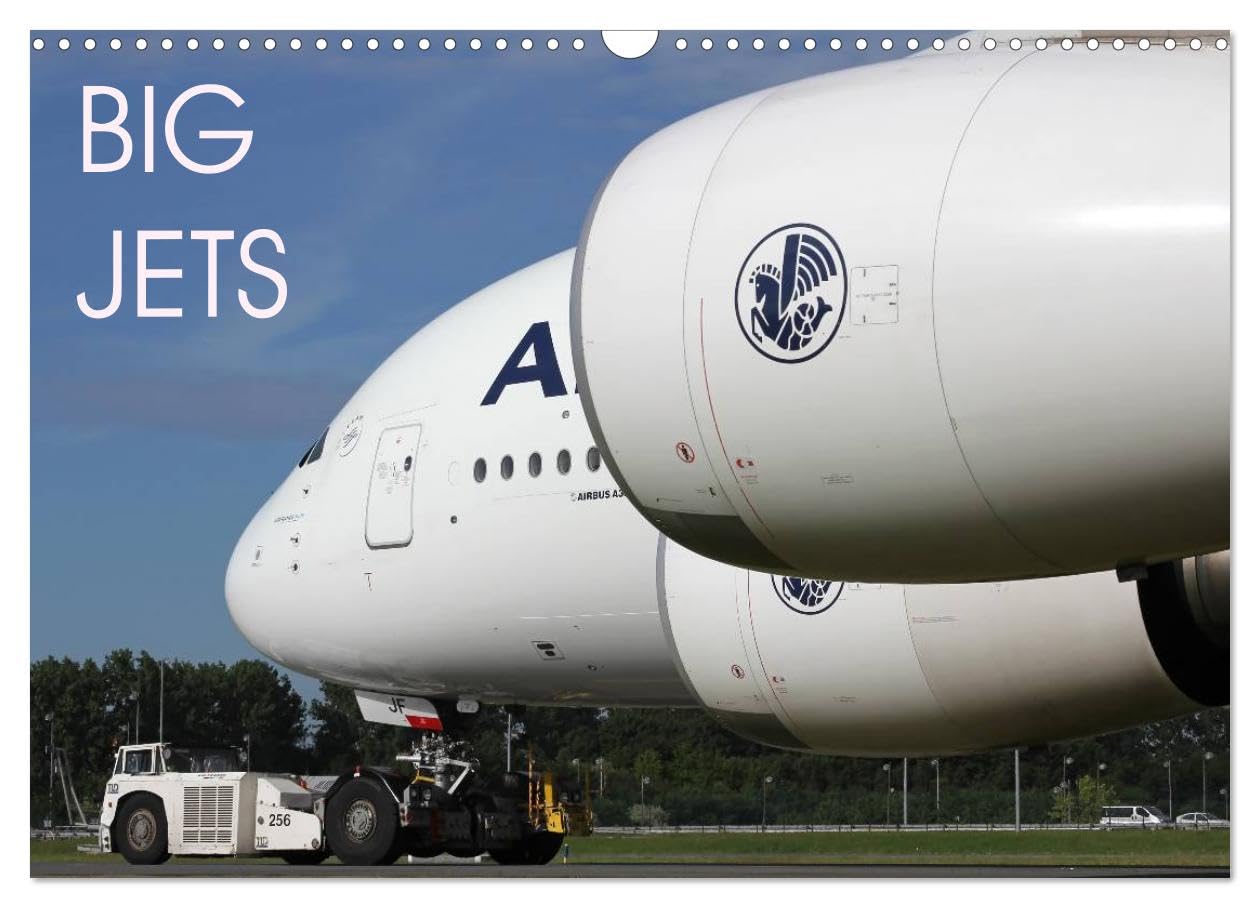 Big Jets (Wall Calendar 2026 DIN A3 landscape), CALVENDO 12 Month Wall Calendar: Images of widebody aircraft from the world's airlines Books
