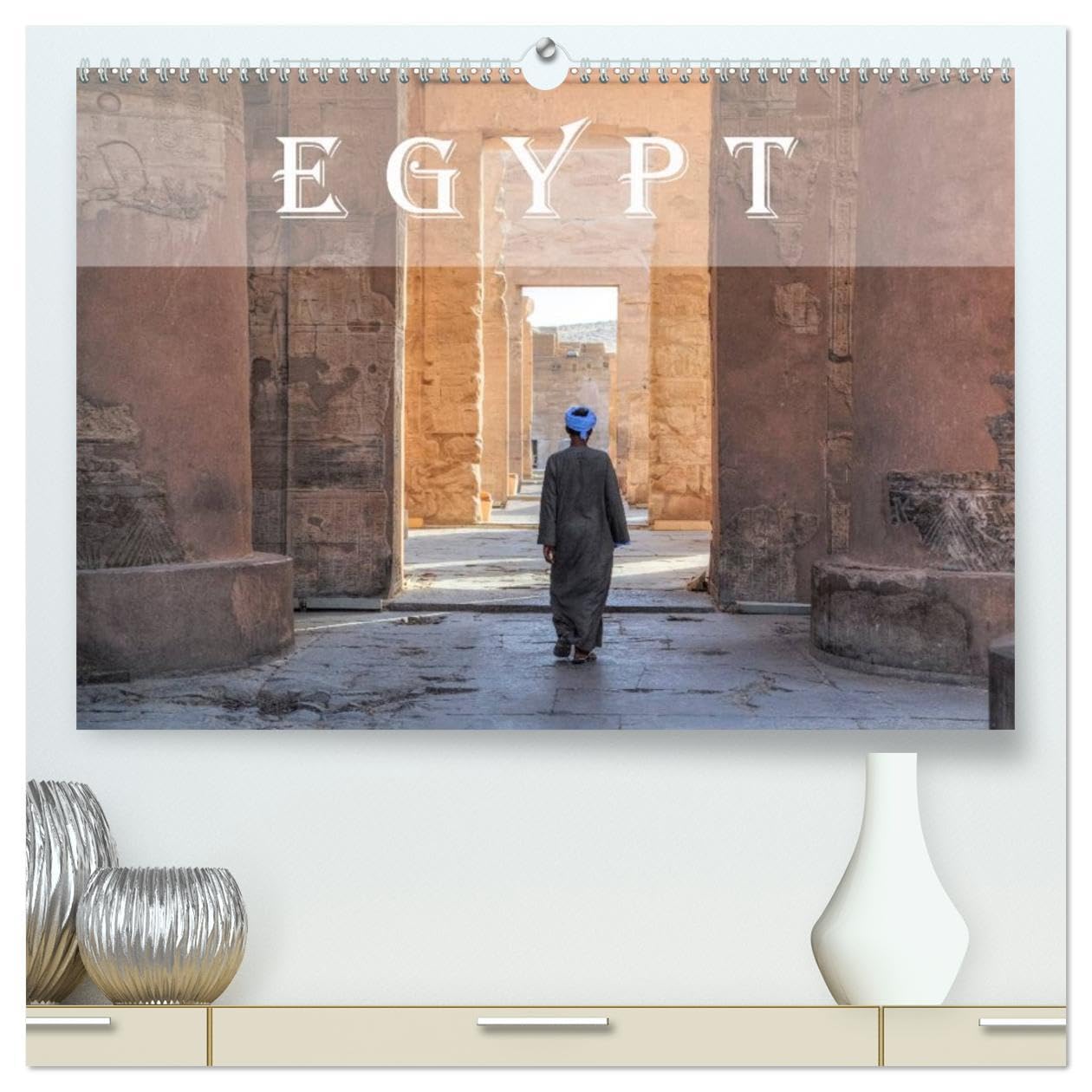 Egypt (High Quality Premium Wall Calendar 2026 DIN A2 landscape),CALVENDO 12 Month Wall Calendar: Country of deserts and temples Leisure, Home & Garden