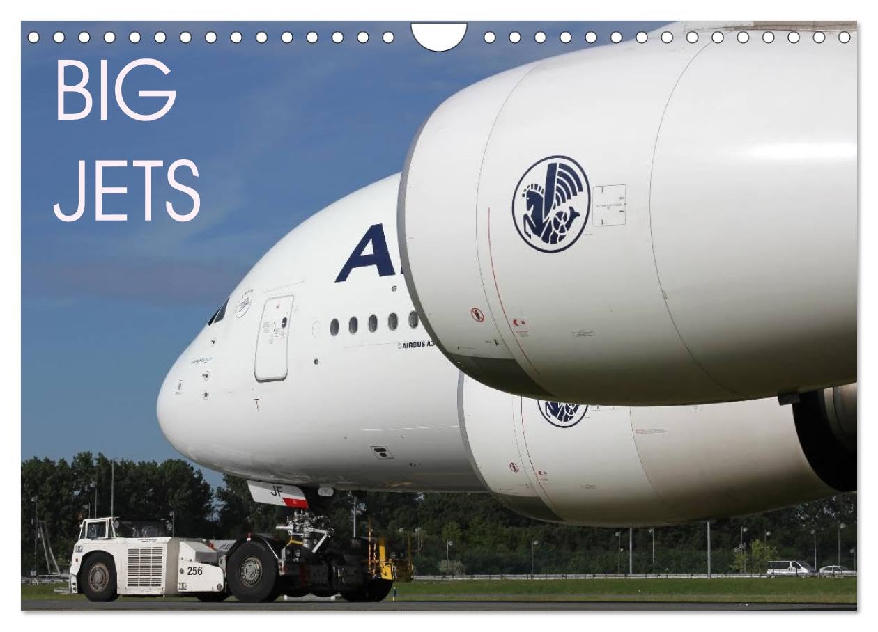 Big Jets (Wall Calendar 2026 DIN A4 landscape), CALVENDO 12 Month Wall Calendar: Images of widebody aircraft from the world's airlines Books