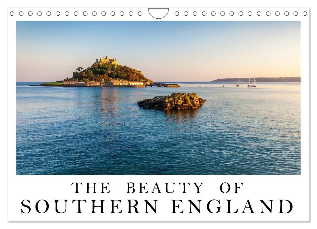 The Beauty of Southern England (Wall Calendar 2026 DIN A4 landscape), CALVENDO 12 Month Wall Calendar: Fascinating Southern England: blooming gardens, rough coastlines, open seas Film, Art & Culture