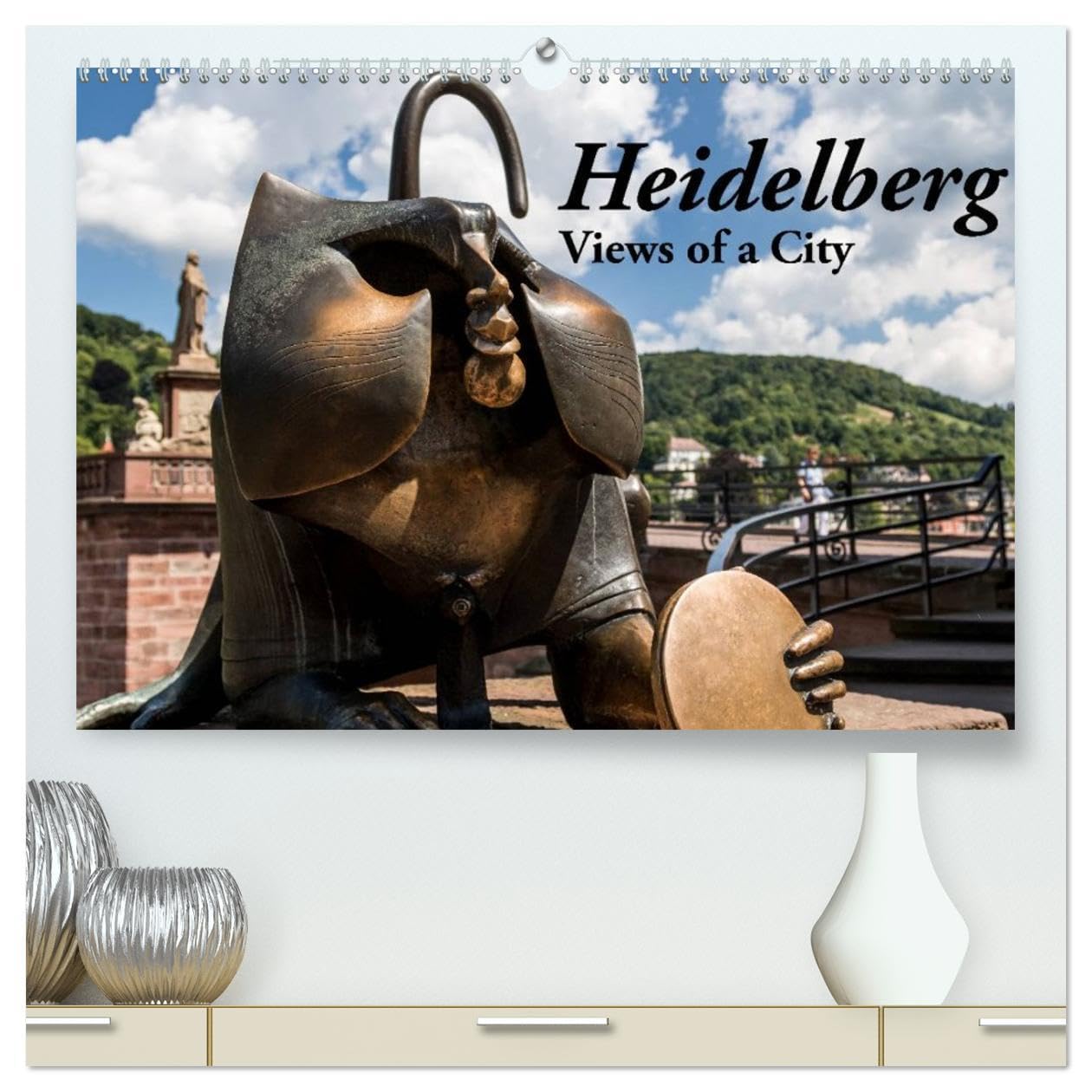 Heidelberg - Views of a City (High Quality Premium Wall Calendar 2026 DIN A2 landscape),CALVENDO 12 Month Wall Calendar: Views of the romantic city at the river Neckar Leisure, Home & Garden