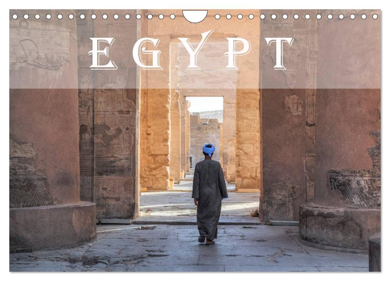 Egypt (Wall Calendar 2026 DIN A4 landscape), CALVENDO 12 Month Wall Calendar: Country of deserts and temples Leisure, Home & Garden