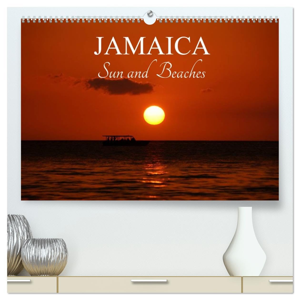 Jamaica Sun and Beaches (High Quality Premium Wall Calendar 2026 DIN A2 landscape),CALVENDO 12 Month Wall Calendar: Jamaica Negril is known as the best beach in the Caribbean. Leisure, Home & Garden