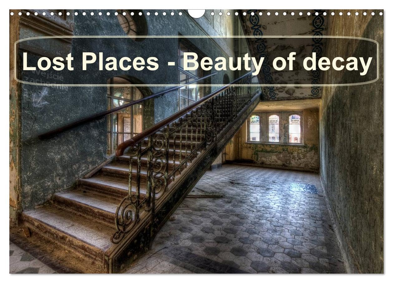 Lost Places - Beauty of decay (Wall Calendar 2026 DIN A3 landscape), CALVENDO 12 Month Wall Calendar: Abandoned and forgotten places, which documenting the beauty of decay. Books