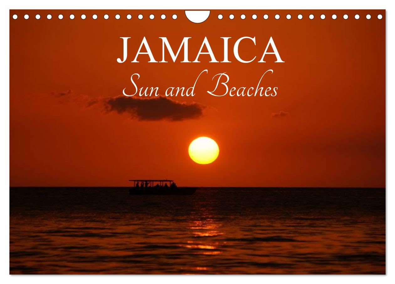 Jamaica Sun and Beaches (Wall Calendar 2026 DIN A4 landscape), CALVENDO 12 Month Wall Calendar: Jamaica Negril is known as the best beach in the Caribbean. Leisure, Home & Garden
