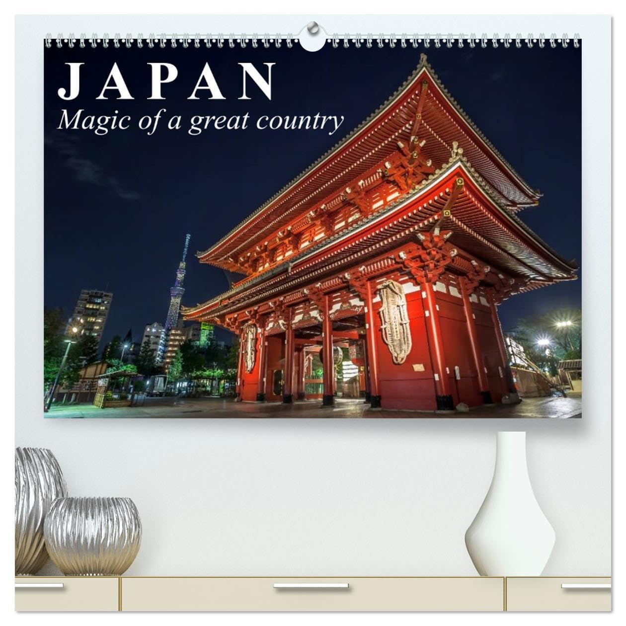 Japan Magic of a great country (High Quality Premium Wall Calendar 2026 DIN A2 landscape),CALVENDO 12 Month Wall Calendar: Land of the Rising Sun Film, Art & Culture