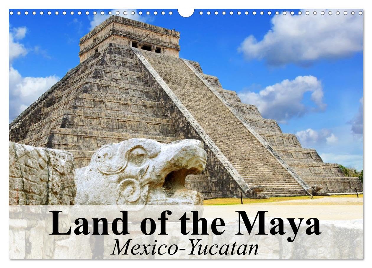 Land of the Maya Mexico-Yucatan (Wall Calendar 2026 DIN A3 landscape), CALVENDO 12 Month Wall Calendar: The magic of the Mexican Carribean Books