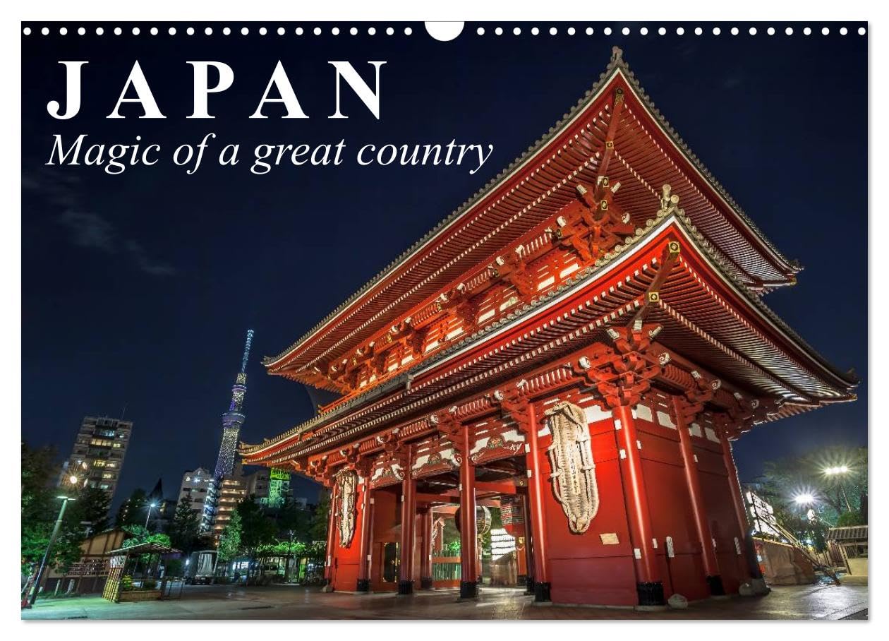 Japan Magic of a great country (Wall Calendar 2026 DIN A3 landscape), CALVENDO 12 Month Wall Calendar: Land of the Rising Sun Film, Art & Culture