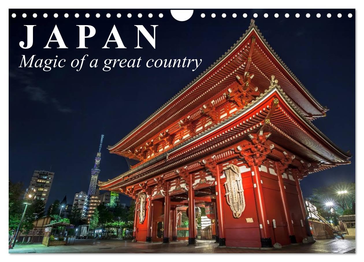 Japan Magic of a great country (Wall Calendar 2026 DIN A4 landscape), CALVENDO 12 Month Wall Calendar: Land of the Rising Sun Film, Art & Culture