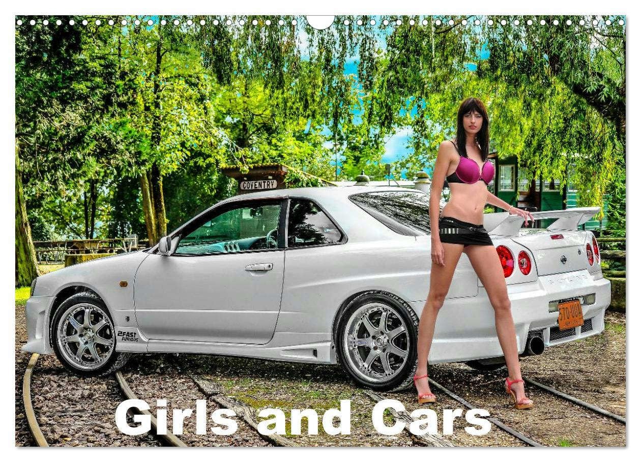 Girls and Cars (Wall Calendar 2026 DIN A3 landscape), CALVENDO 12 Month Wall Calendar: Shots of Girls and Cars Social Sciences
