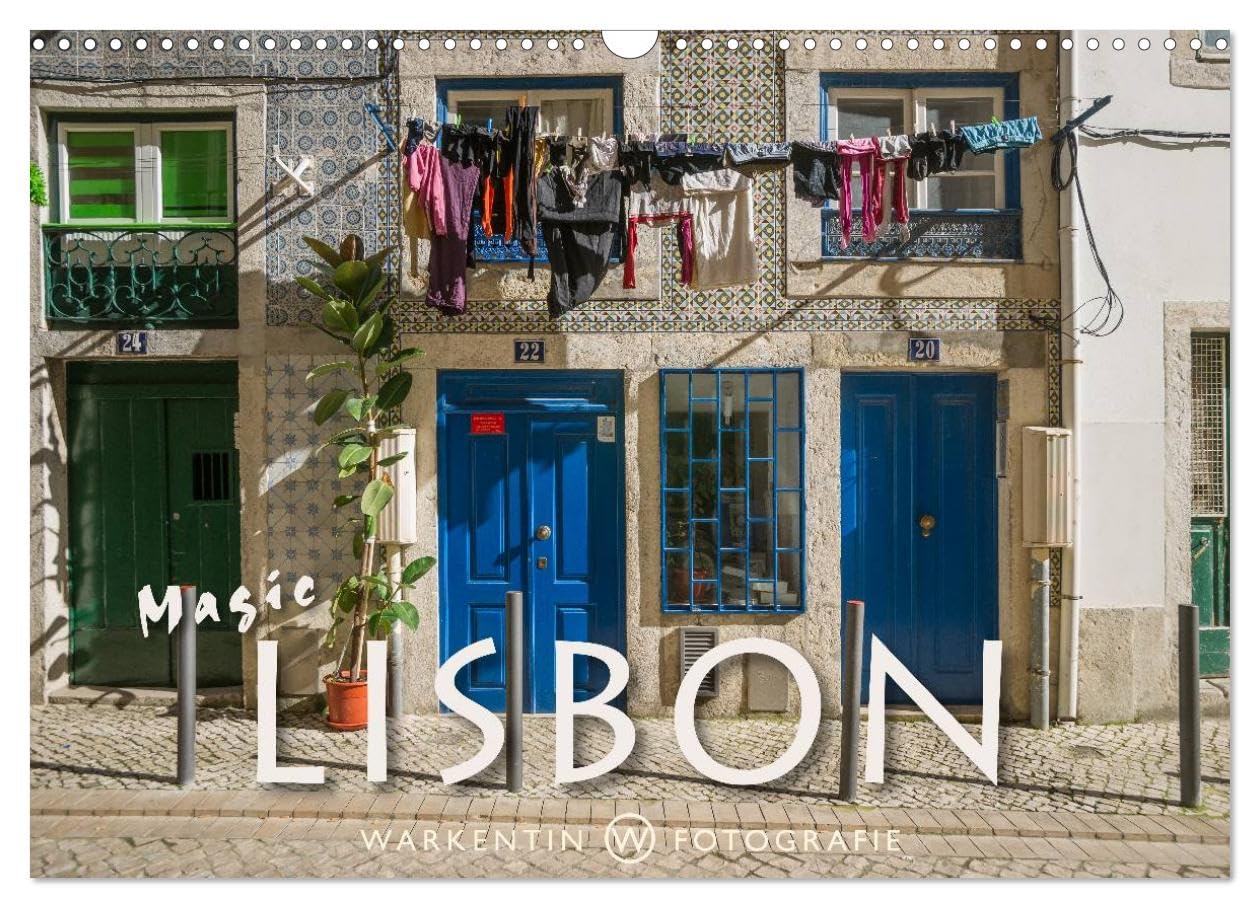 Magic Lisbon (Wall Calendar 2026 DIN A3 landscape), CALVENDO 12 Month Wall Calendar: 12 City views of Lisbon Leisure, Home & Garden