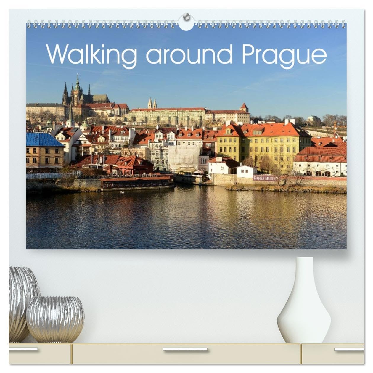 Walking around Prague (High Quality Premium Wall Calendar 2026 DIN A2 landscape),CALVENDO 12 Month Wall Calendar: Beautiful views of Prague from a tourist's perspective Leisure, Home & Garden