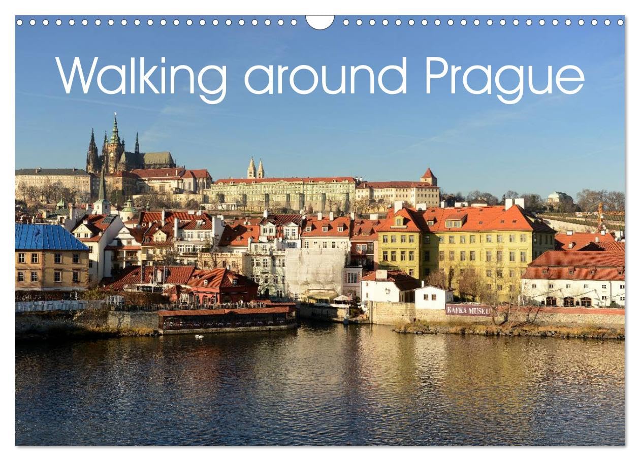 Walking around Prague (Wall Calendar 2026 DIN A3 landscape), CALVENDO 12 Month Wall Calendar: Beautiful views of Prague from a tourist's perspective Leisure, Home & Garden