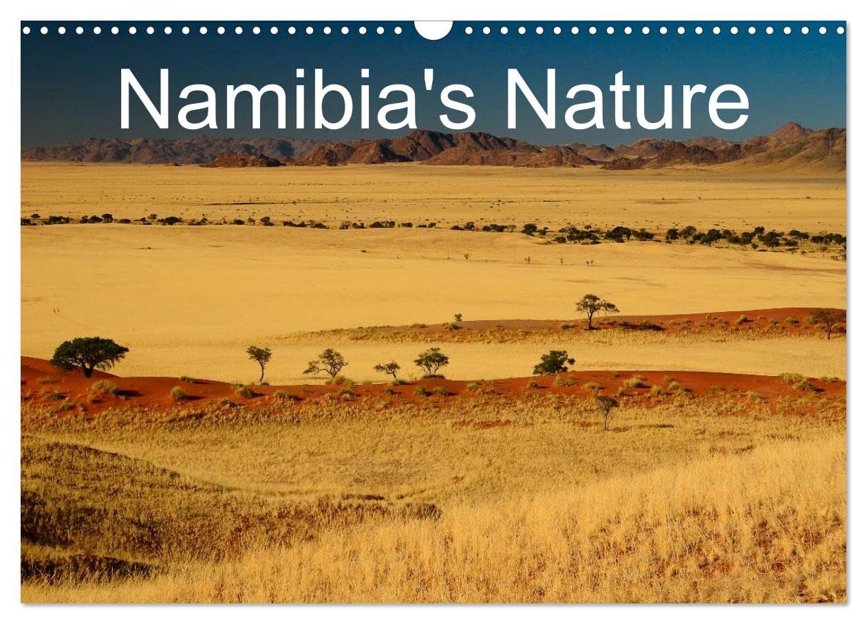 Namibia's Nature (Wall Calendar 2026 DIN A3 landscape), CALVENDO 12 Month Wall Calendar: Wild animals, colourful deserts, beautiful landscapes Leisure, Home & Garden
