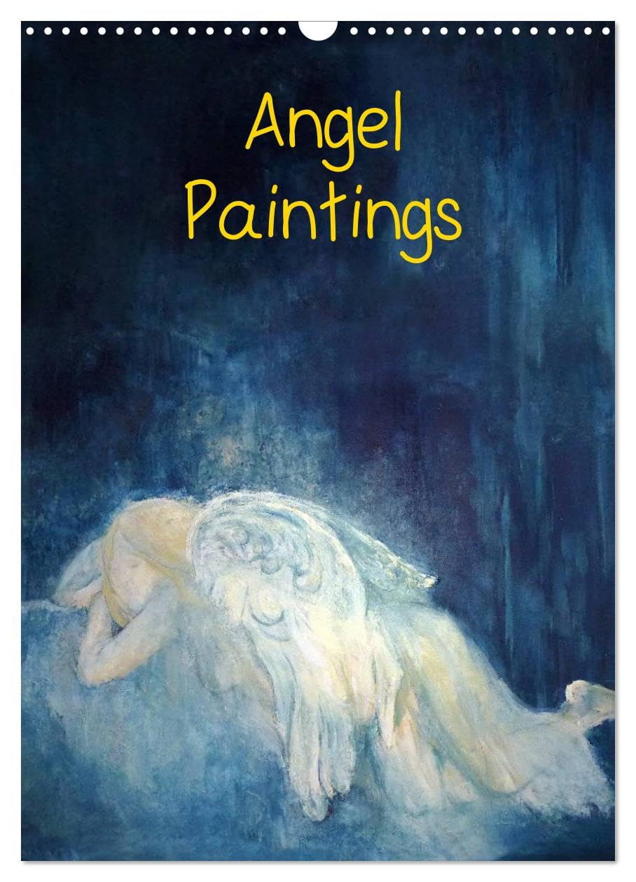 Angel paintings (Wall Calendar 2026 DIN A3 portrait), CALVENDO 12 Month Wall Calendar: Colourful angel paintings Social Sciences