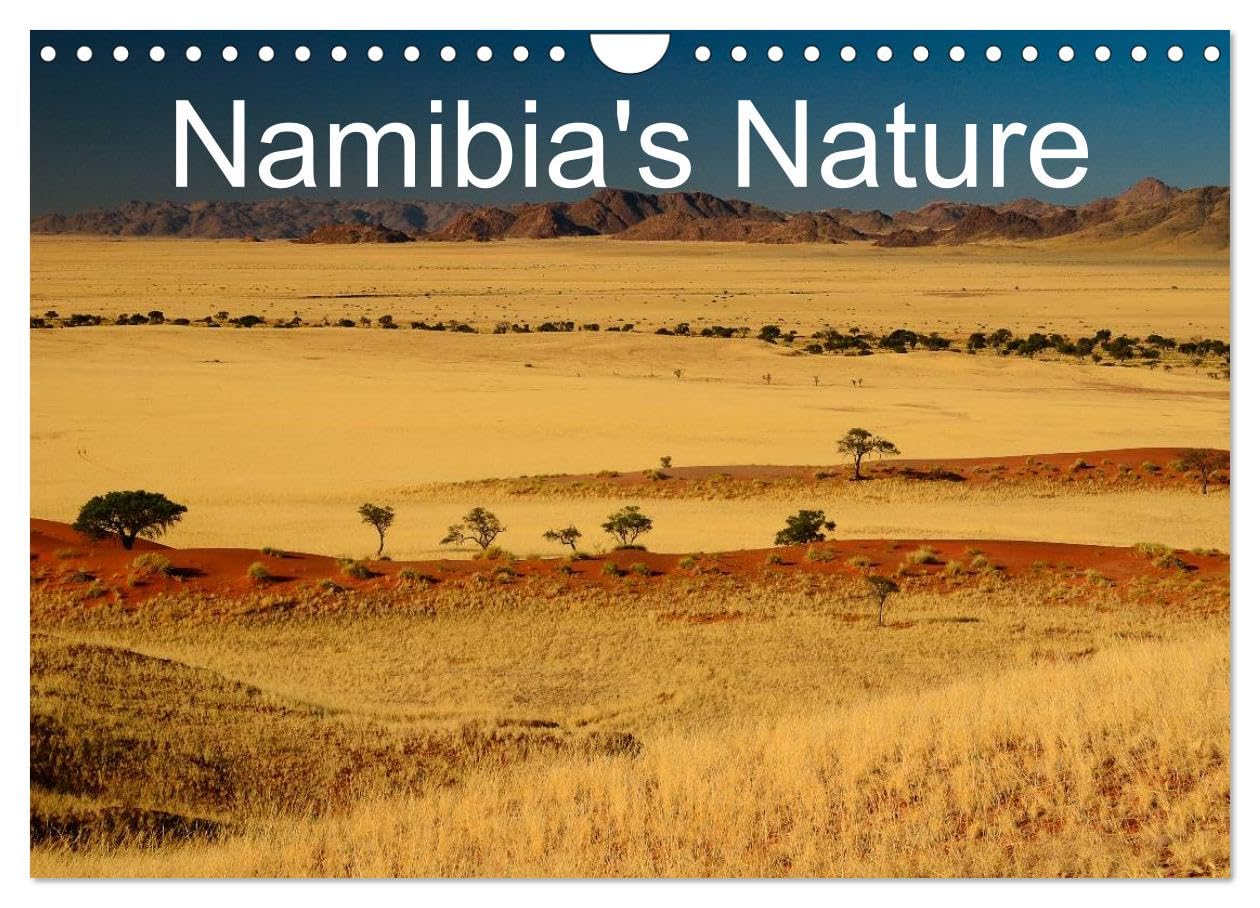 Namibia's Nature (Wall Calendar 2026 DIN A4 landscape), CALVENDO 12 Month Wall Calendar: Wild animals, colourful deserts, beautiful landscapes Leisure, Home & Garden