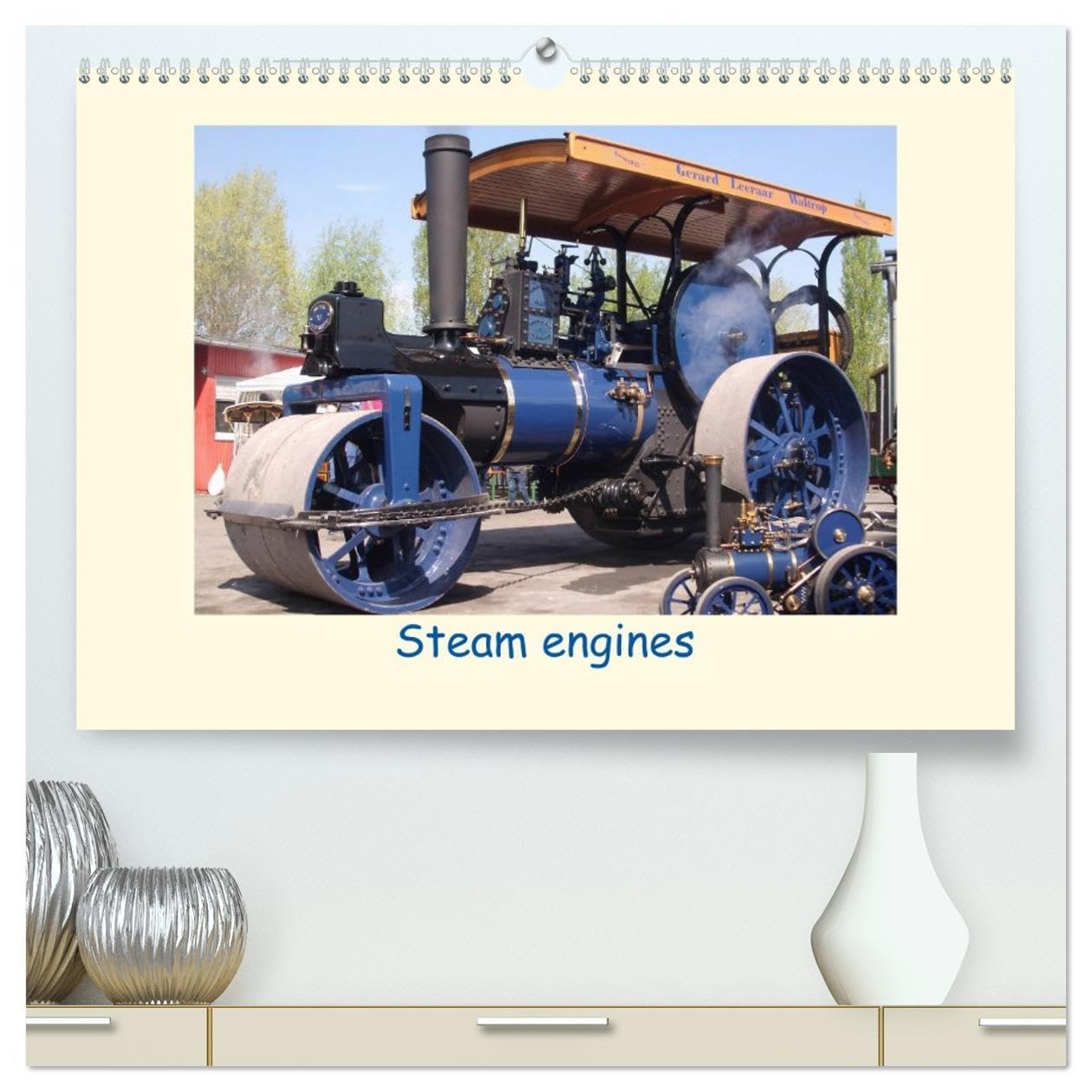Steam engines (High Quality Premium Wall Calendar 2026 DIN A2 landscape),CALVENDO 12 Month Wall Calendar: The power of steam engines Books