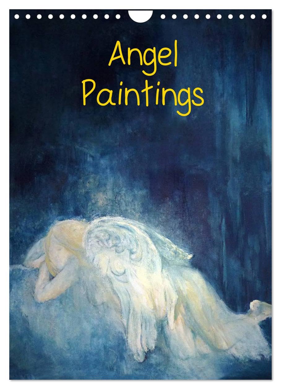 Angel paintings (Wall Calendar 2026 DIN A4 portrait), CALVENDO 12 Month Wall Calendar: Colourful angel paintings Social Sciences