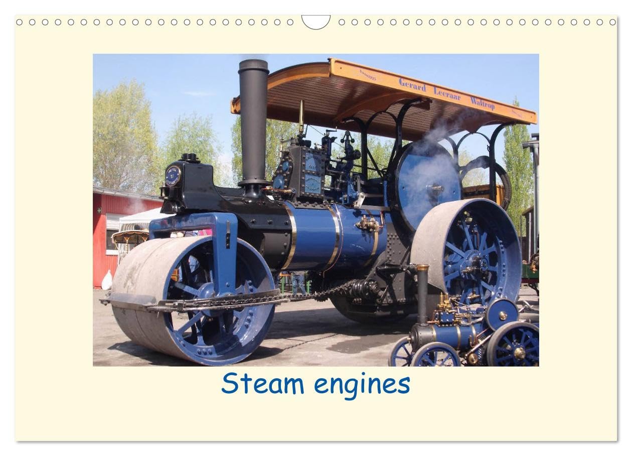 Steam engines (Wall Calendar 2026 DIN A3 landscape), CALVENDO 12 Month Wall Calendar: The power of steam engines Books