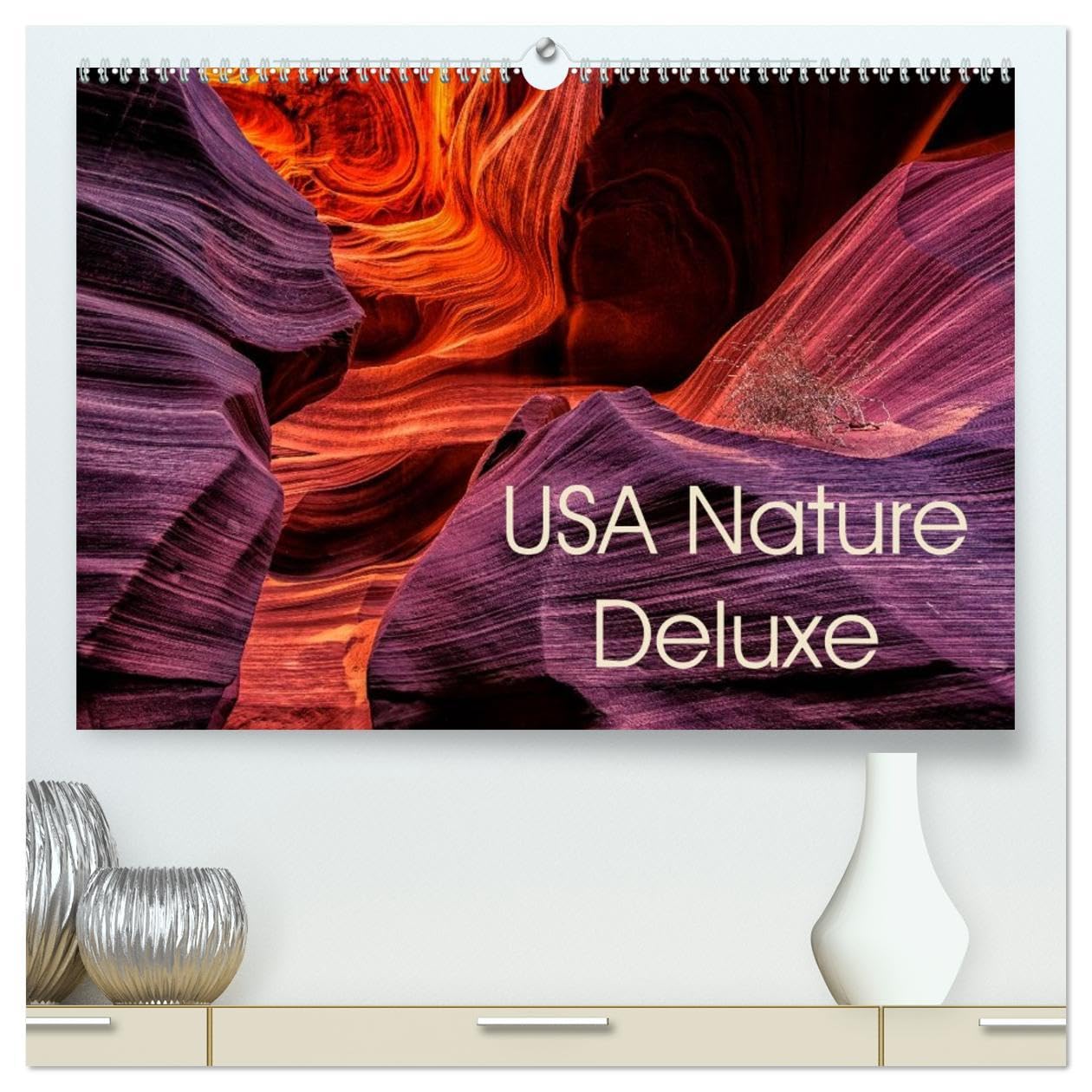 USA Nature Deluxe (High Quality Premium Wall Calendar 2026 DIN A2 landscape),CALVENDO 12 Month Wall Calendar: Fantastic landscape calendar with a fine ... of pristine and breathtaking landscapes. Leisure, Home & Garden
