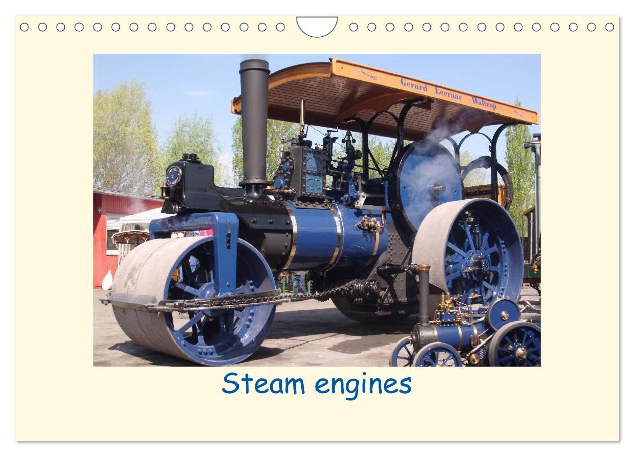 Steam engines (Wall Calendar 2026 DIN A4 landscape), CALVENDO 12 Month Wall Calendar: The power of steam engines Books